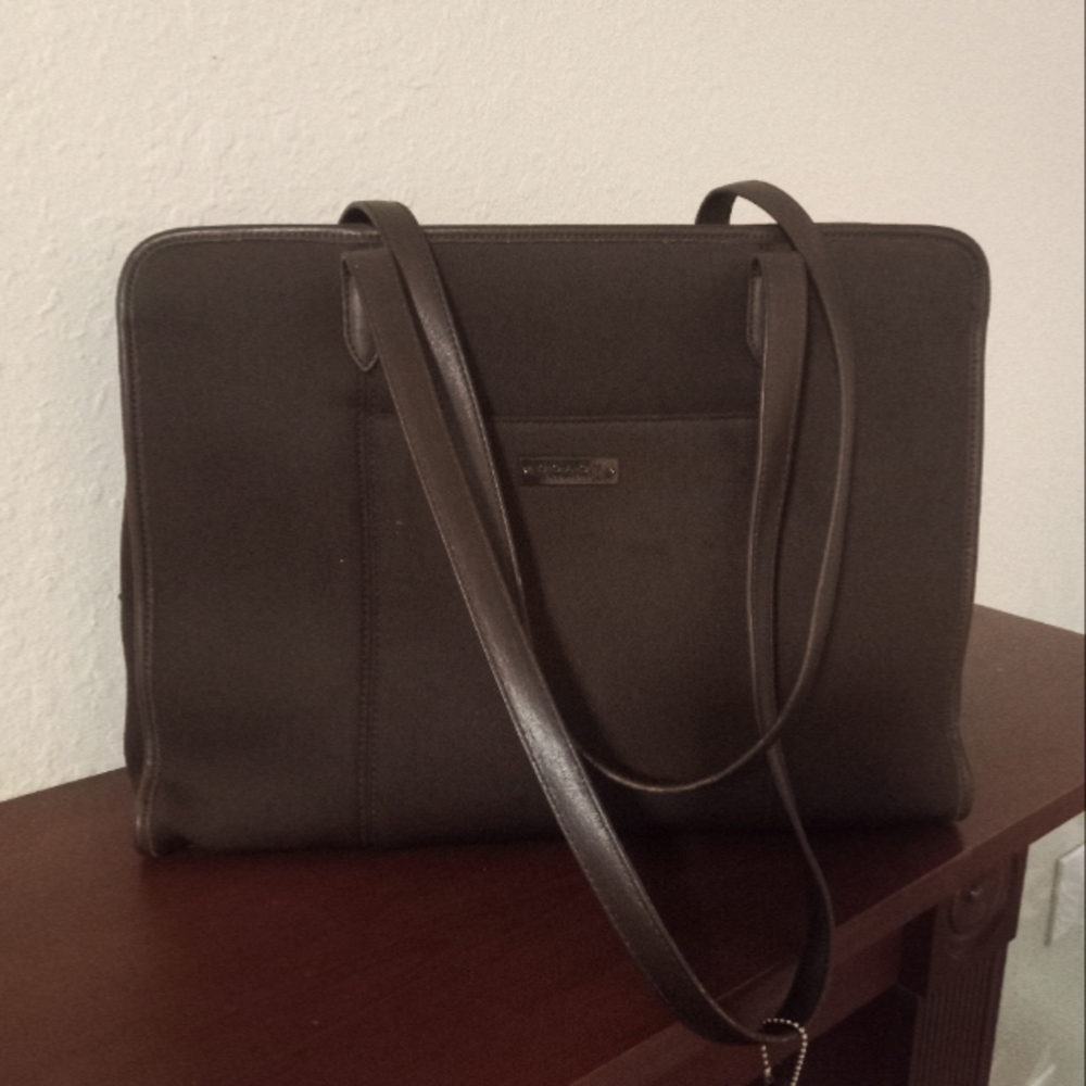 Coach brand brown color bag, 16x12, excellent condition